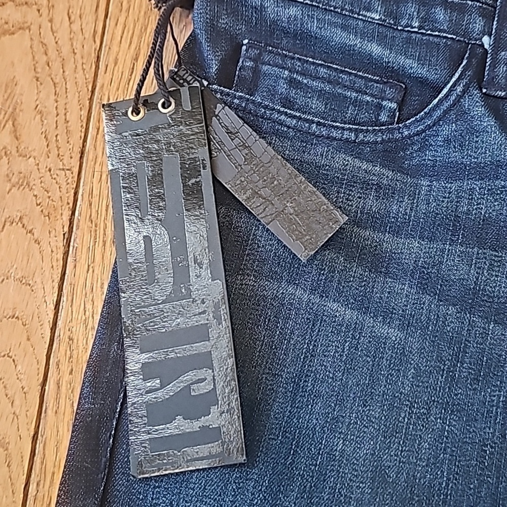 Resin Jeans The Aslan Mid Rise Skinny Size W27 L32 New - Picture 3 of 14